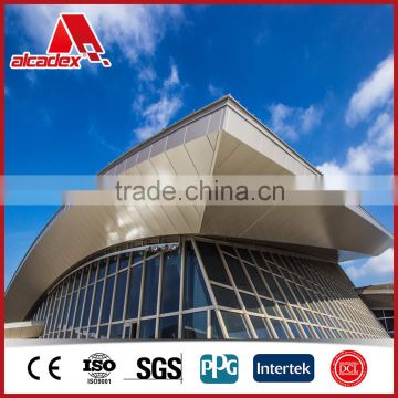 4mm building facade aluminum composite panel