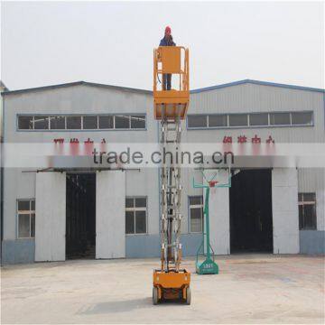 Hot Sales 12m Hydraulic Mobile Self Propelled Scissor Lift