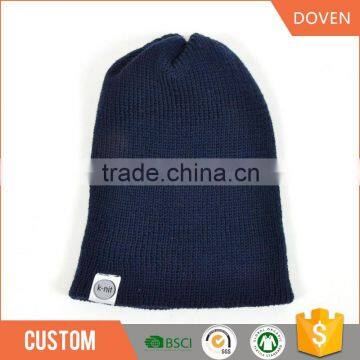 Wholesale Wool Knitted Factory Custom Winter Hats Beanie Hats photo-5