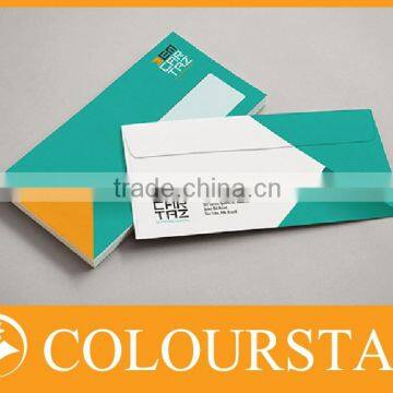 Recyclable printing kraft paper envelope with string