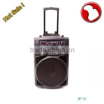 New 15 inch bluetooth wireless remote portable speaker