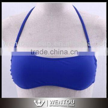 Cheeky Monogrammed Bandeau Bikini Tops photo-2