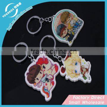 Personalized custom acrylic fashion keychain