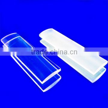 Fused silica Plano convex cylindrical lens/plano polarized lens