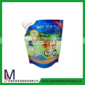 Custom Print Stand up Pouch With Spout for Juice Milk Packaging