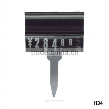 Flip chart pvc figure used for live and fresh products