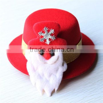 MYLOVE christmas ornament christmas gift mini top hat for christmas XMAS-03