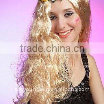 Wedding products, synthetic party wig, Dancer festival hair wig accessories wholesale