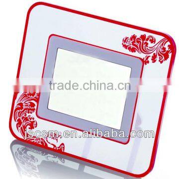 2.4inch Plastic square christmas ornaments, digital keychain, mini digital photo frame