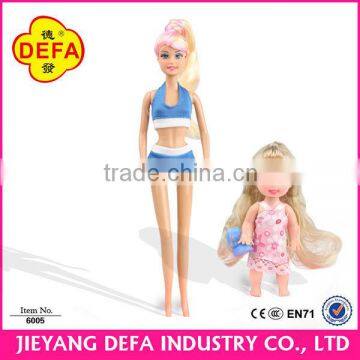 DEFA LUCY Summer Style in beach 11.5 inch Beautiful bikini girl plastic dolls