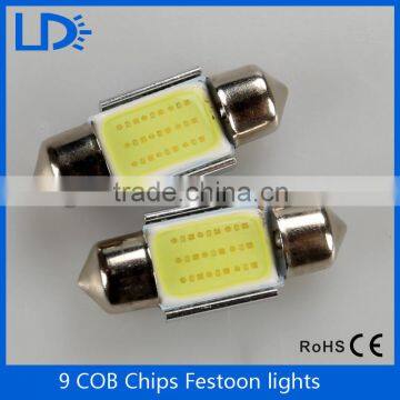 Auto Car Lamp 31mm cob festoon light