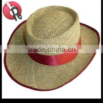 men's straw wide brim hat