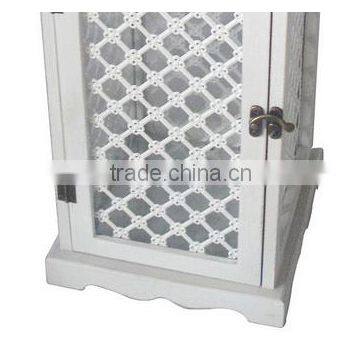 Good Looking Set of 2 Wooden Lanterns photo-6