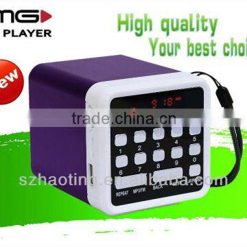 Telescope Mini Speaker Hot Sale in Indonesia USB Mini Radio M-035U photo-3