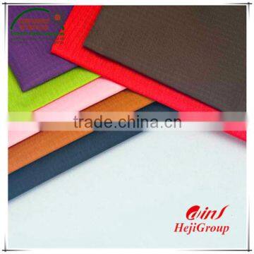 Newest fashion Waterproof pvc/pu coated 100% polyester fabric/ribstop oxford fabric for shoes