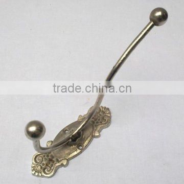 Cast Iron Hooks for clothes with Nickel Plated