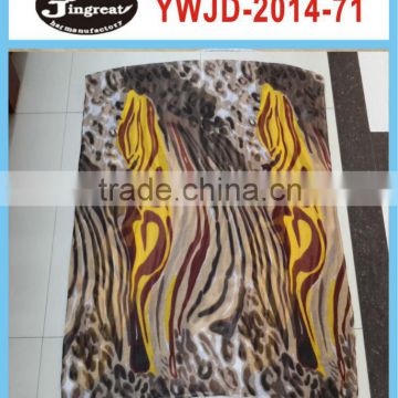 2014 new fashion lady leopard print silk scarf