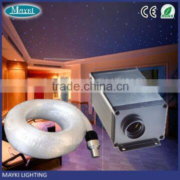 Fiber optic light for star ceiling optical fiber light