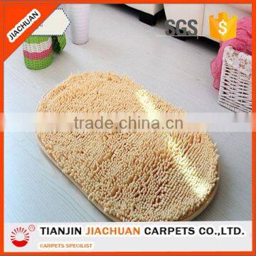 40*60 washable carpet machine made chenille rug