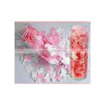flower shape paper washing hand soap
