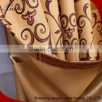Different curtain patterns,blackout fabrics for drawing room