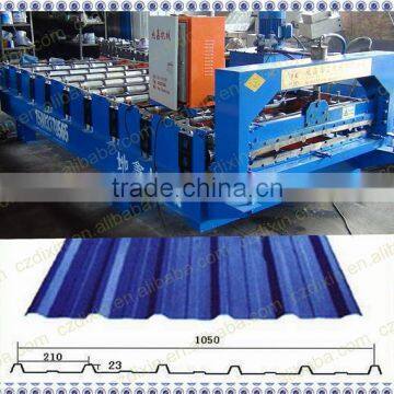 PPGI metal steel sheet roof panel machine