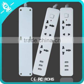 new coming hot sell Smart and fast USB charging ports Surge protector