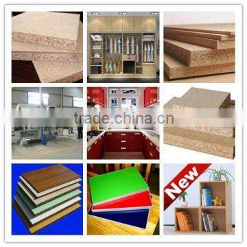 1220*2440mm E2 laminated Melamine Particle Board