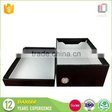 China customized recycled folding wine gift box from alibaba store