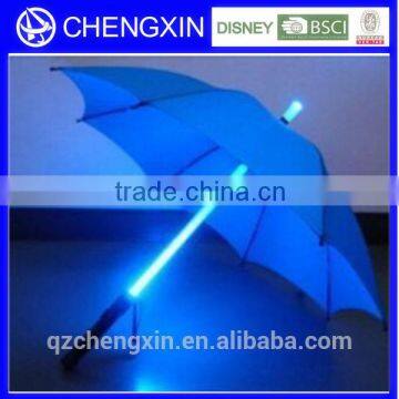 blue led umbrella for advertising