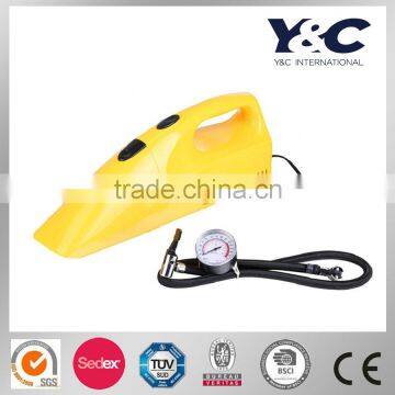2 in 1 Car Vacuum Cleaner With Air Compressor