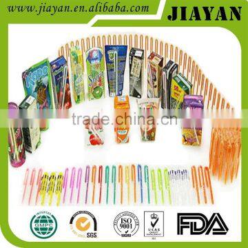 kinds of decoration drinking straw can customized