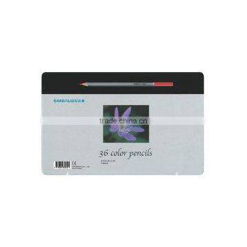 COLORED PENCIL (FULL LENGTH, 36 COLORS, TIN BOX)