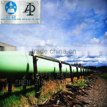 API 5L X52 LSAW welded pipe 28'' x12.7mm gaspipe