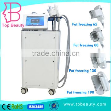 190mm 130mm 80mm 65mm 4 Handles Body Slimming Far Freezing Machine