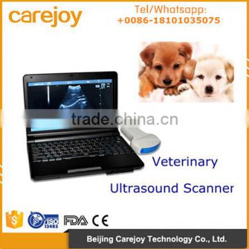 Laptop Veterinary Ultrasound Scanner with 3.5MHz Convex Probe animal use with CE*ISO certification