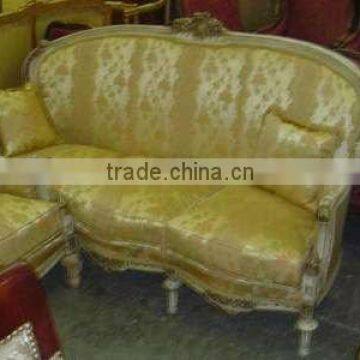 gold antique sofa