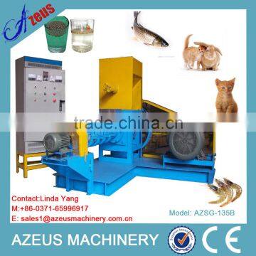 700-800kg/h capacity Floating aquarium fish food machinery