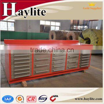 Quality Heavy duty steel storage tool work bench with drawers