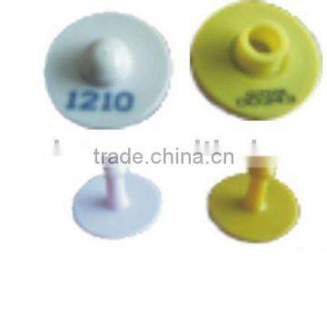 Plastic Round Rubbit Ear Tag