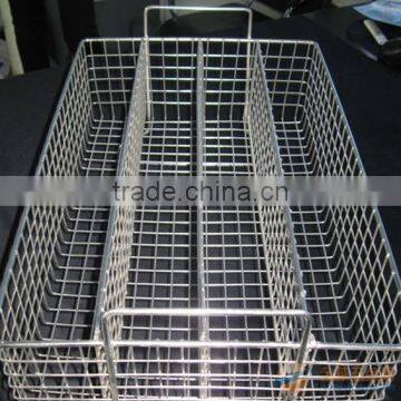 high quality disinfect basket/metal basket/stainless steel wire basket