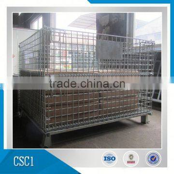 Chrome Plated Pallet Basket Container