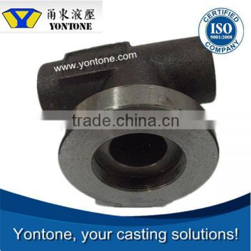 Yontone Factory Top Grade T6 Q235-Q235AF Q235Ab oem cast steel wheel