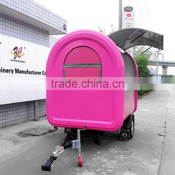 CE approved food trolley Hot sale best quality concession food cart mobile kitchen coffee food cart