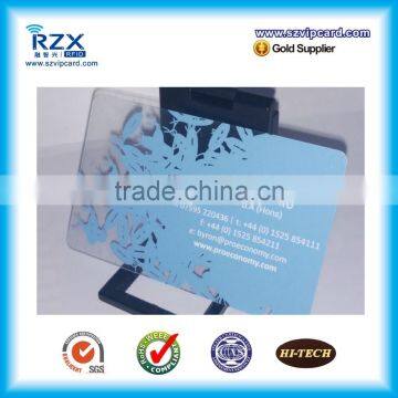 Transparent Pvc Material Business Visiting Clear Card photo-2
