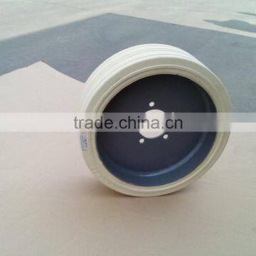 China Wholesale JIG Genie Boom Scissor Lift Tire 16x5x12 Solid Tires 406x125 photo-5