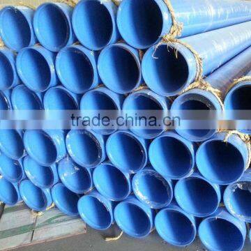 Direct Sale Inside and Outside Plastic Coated Seamless Steel Pipe DN50 From Mill photo-3