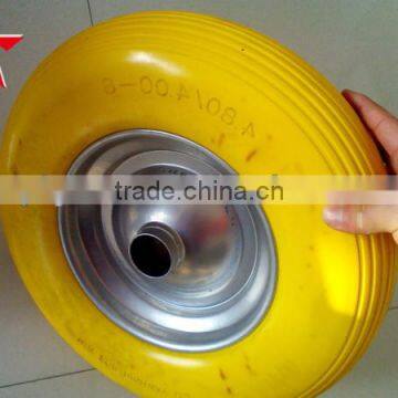 pu foam wheel 4.00-8 for garden/farm wheelbarrow