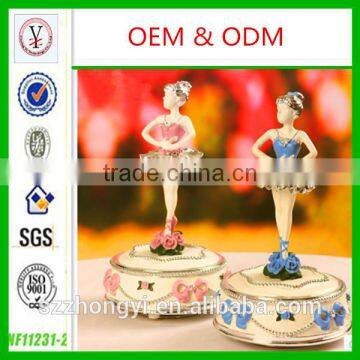 factory OEM/ODM custom wedding favars dancing ballerina music box