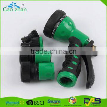 7 Patterns Hose Nozzle Set Portable Spray Gun High Pressure Spray Hose photo-2